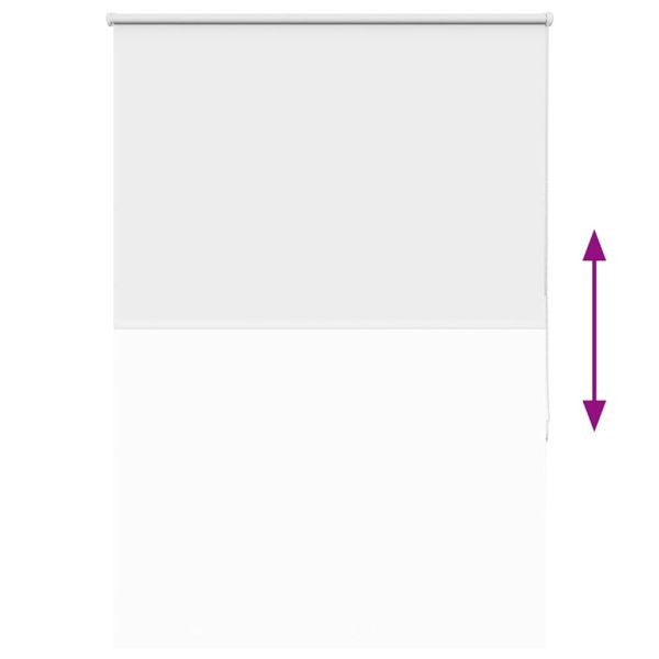 Ролкова щора Blackout бял 100x150 см Ширина на плата 95,7 см