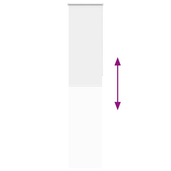 Ролкова щора Blackout бял 60x210 см Ширина на плата 55,7 см