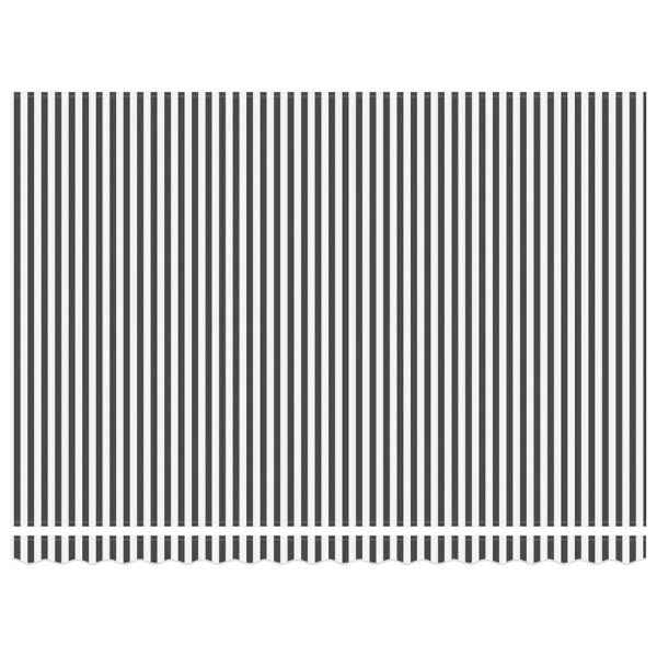 Прибираща се тента антрацит и бял 4,5x3 м плат и алуминий