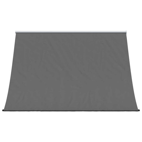 Прибираща се тента, антрацит, 200x150 см, плат и стомана
