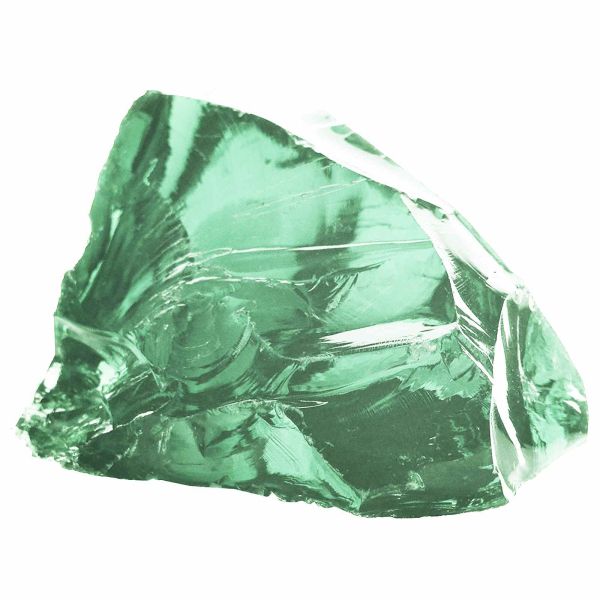 Градински камъни Светло зелено 12 cm Стъкло