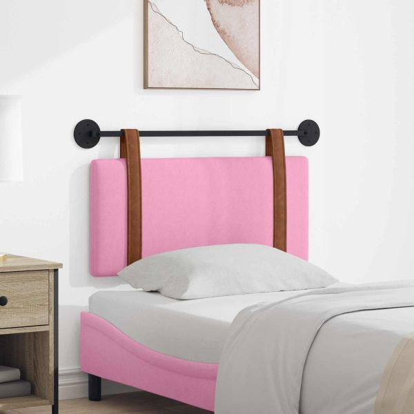 Висяща табла Едноцветен Розово 90 x 55 x 5 см Антично PU