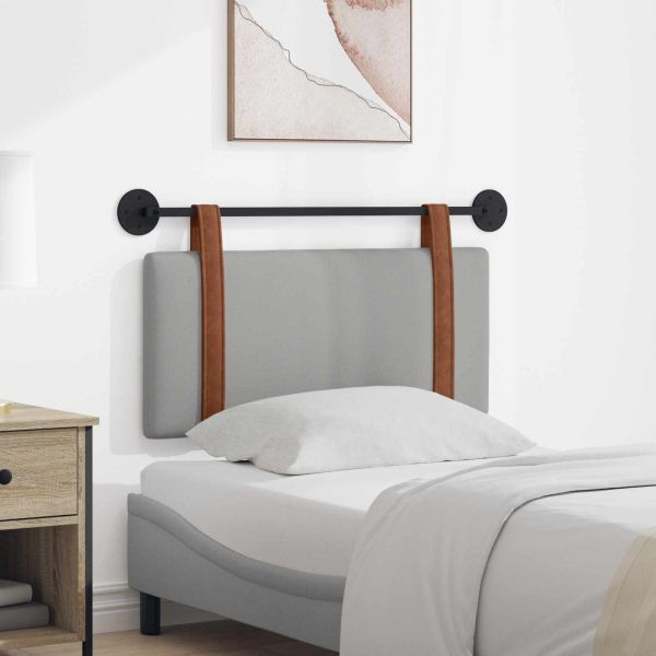 Висяща табла Едноцветен Облачно сиво 100 x 55 x 5 см Антично PU