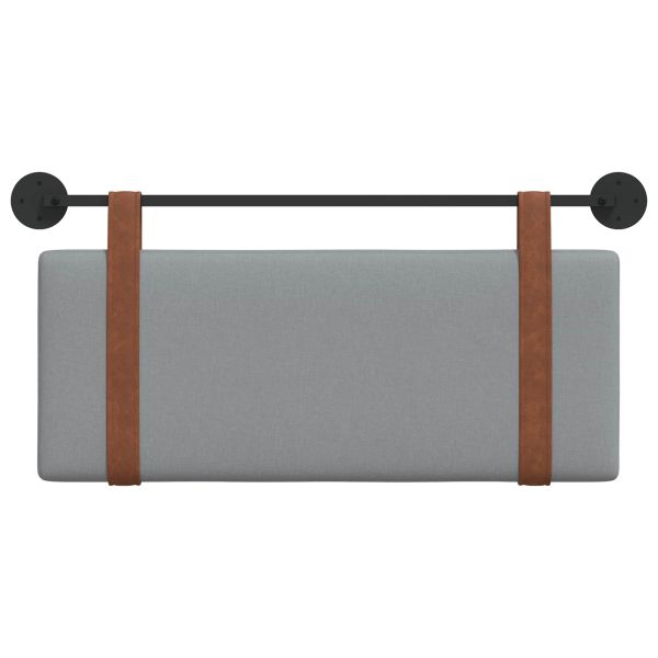 Висяща табла Едноцветен Светлосиво 110 x 55 x 5 см Антично PU