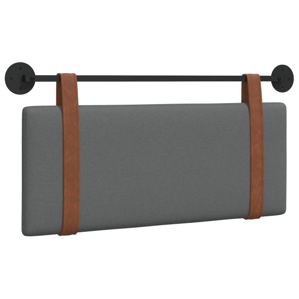 Висяща табла Едноцветен Тъмен сив 110 x 55 x 5 см Антично PU