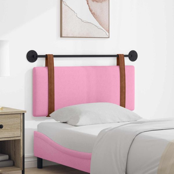 Висяща табла Едноцветен Розово 110 x 55 x 5 см Антично PU