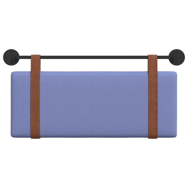 Висяща табла Едноцветен Дънково син 110 x 55 x 5 см Антично PU