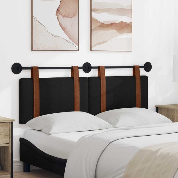 Висяща табла Едноцветен Черен 130 x 55 x 5 см Антично PU