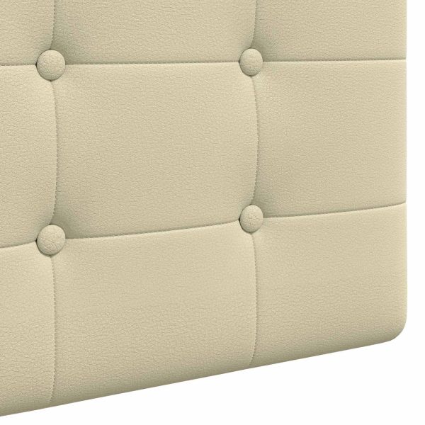 Висяща табла Монтиране на стена Крем 100 x 55 x 5 см Изкуствена