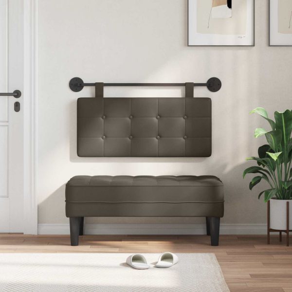 Висяща табла Монтиране на стена Сив 100 x 55 x 5 см Изкуствена