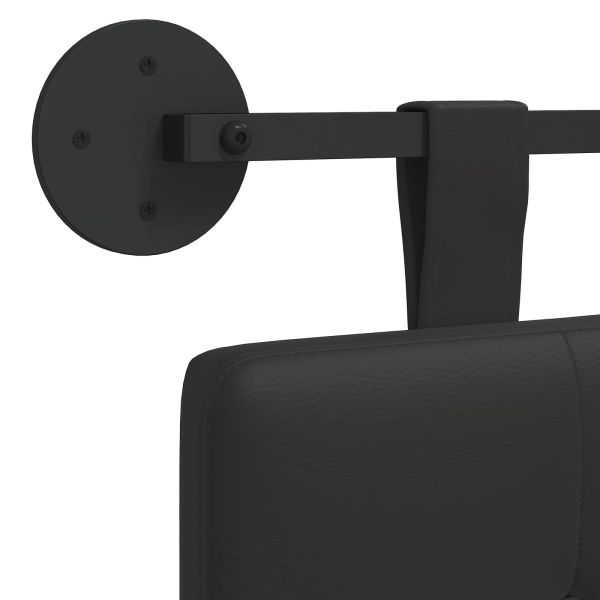 Висяща табла Черен 100 x 55 x 5 см Изкуствена