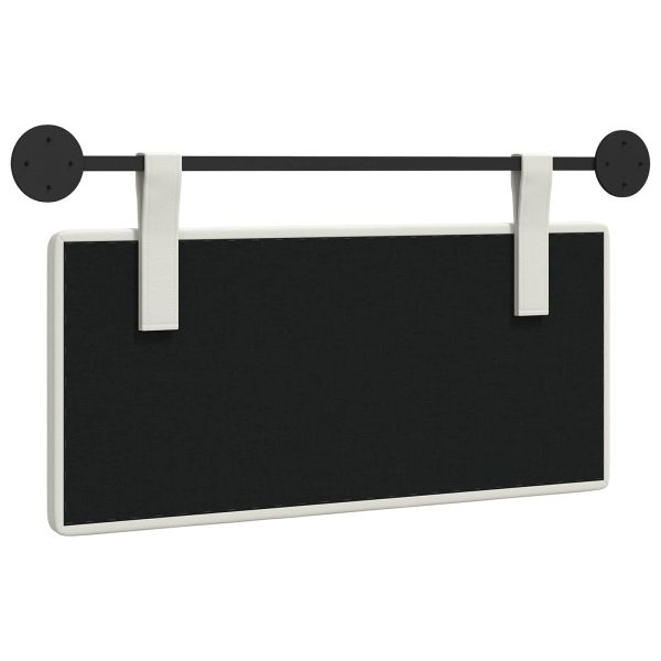 Висяща табла Монтиране на стена Бял 100 x 55 x 5 см Изкуствена