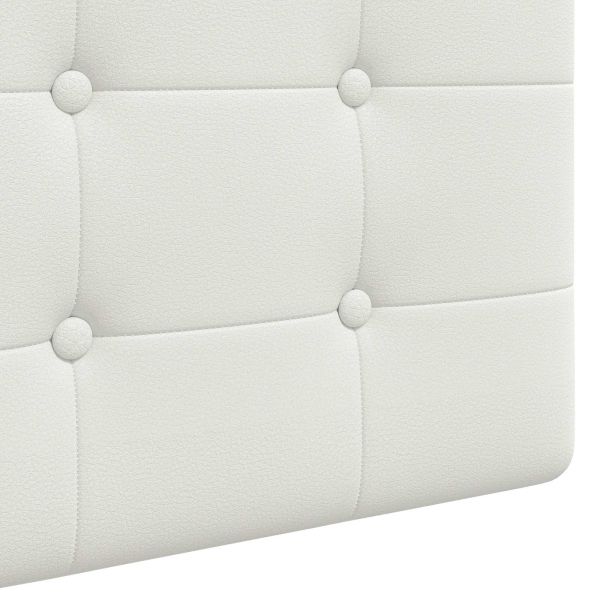 Висяща табла Монтиране на стена Бял 100 x 55 x 5 см Изкуствена