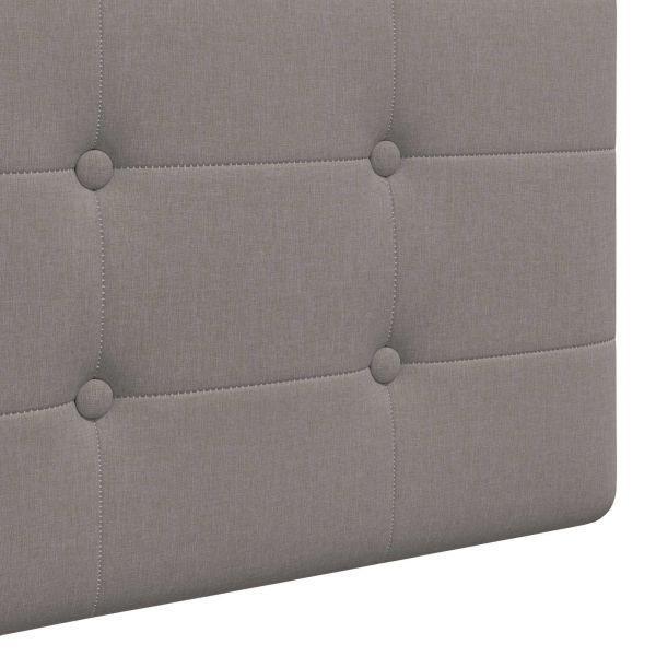 Висяща табла Монтиране на стена Таупе 210 x 55 x 5 см текстил