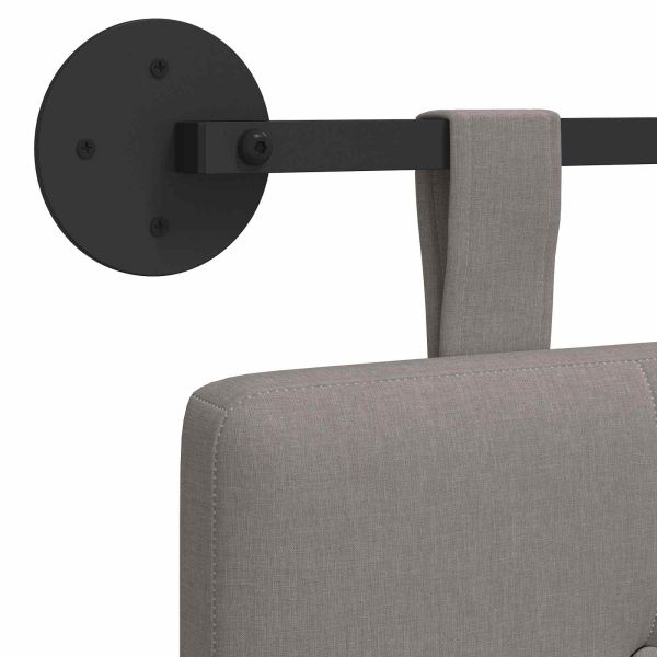 Висяща табла Монтиране на стена Таупе 210 x 55 x 5 см текстил