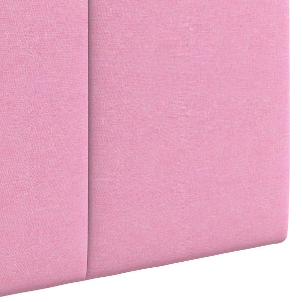 Висяща табла Монтиране на стена Розово 100 x 55 x 5 см текстил