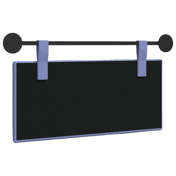 Висяща табла На райета Дънково син 100 x 55 x 5 см текстил