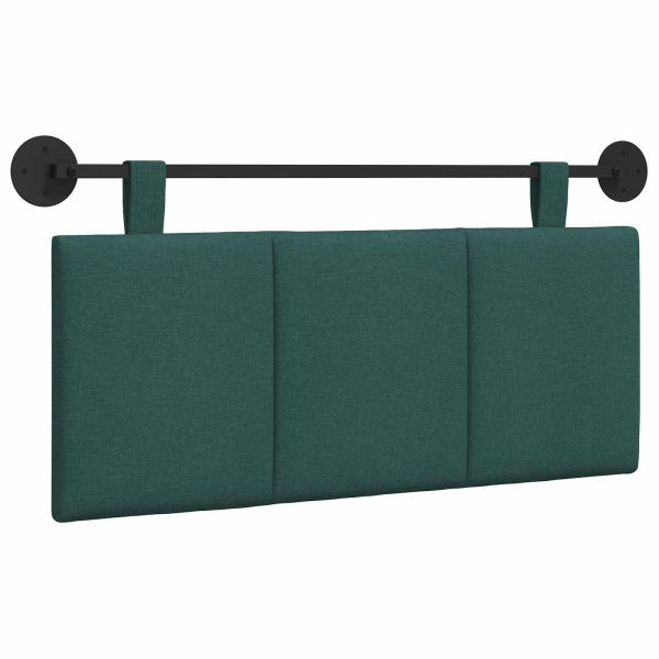 Висяща табла На райета Тъмен зелен 110 x 55 x 5 см текстил
