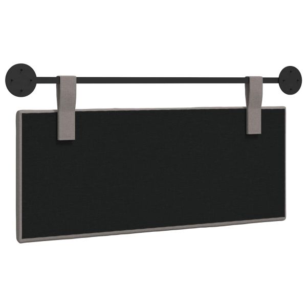 Висяща табла Монтиране на стена Таупе 110 x 55 x 5 см текстил