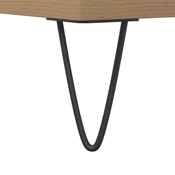 Шкаф за баня, дъб артизан, 58x33x60 см, инженерно дърво