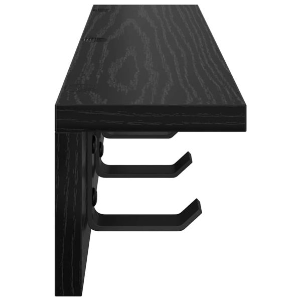 Стенен закачалка за палта Черния дъб 60 x 10,5 x 10,5 см