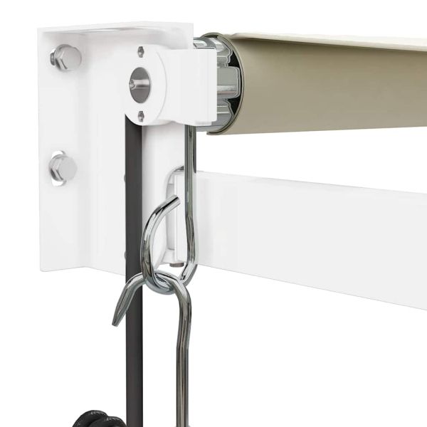 Автоматично прибираща се тента, кремаво, 3x2,5 м