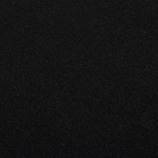 Пътека, BCF, черна с мотив, 60x200 см