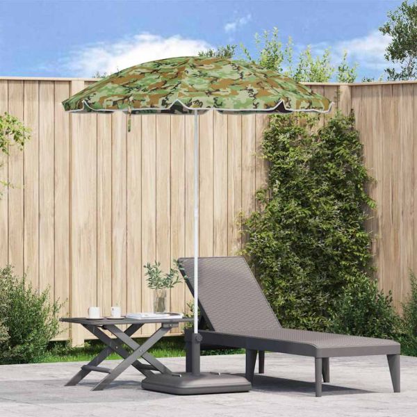 Плажен чадър Камуфлаж 161 x 161 x 193 см Полиестер