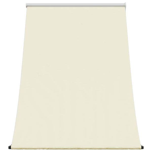 Прибираща се тента, кремава, 150x150 см, плат и стомана