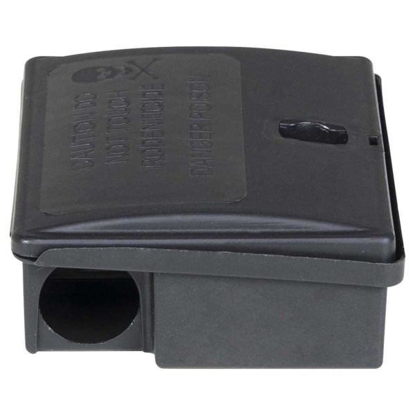 капани за мишки 10 бр. черни 13x10x4 cm