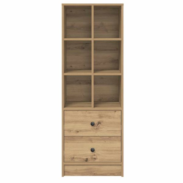 Висок шкаф с чекмедже Дъб 45,5 x 34 x 127 см