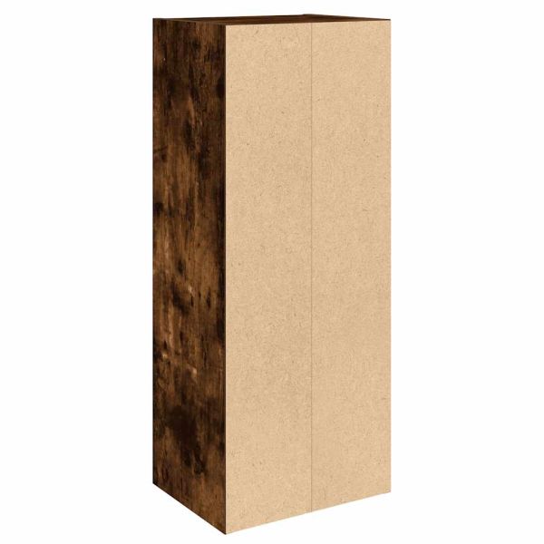 Библиотека, опушен дъб, 31x24x77 см, инженерно дърво