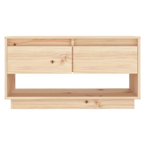 ТВ шкаф, 74x34x40 см, бор масив