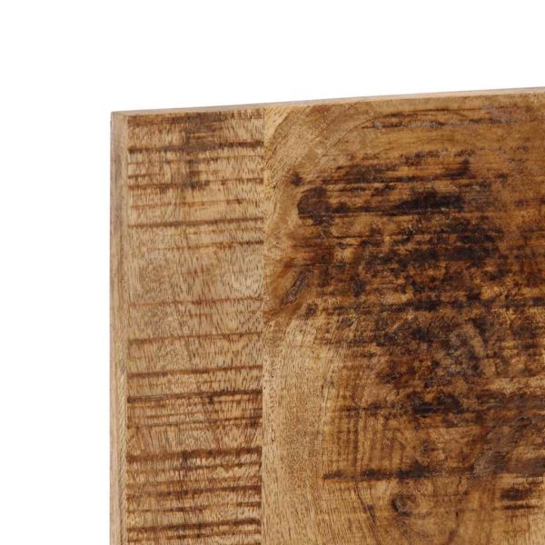 Табла за глава 120 cm Масивна груба дървесина Манго