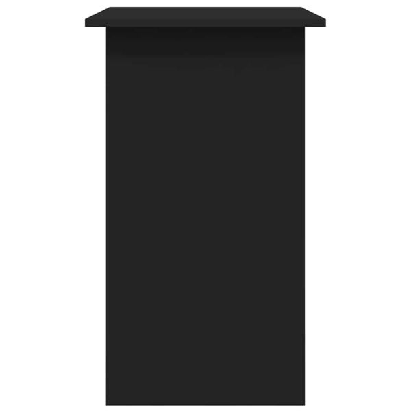 Бюро, черно, 80x45x74 см, инженерно дърво