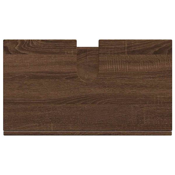 Комплект шкафове за баня TULUM Кафяв дъб 60 x 34 x 63 см