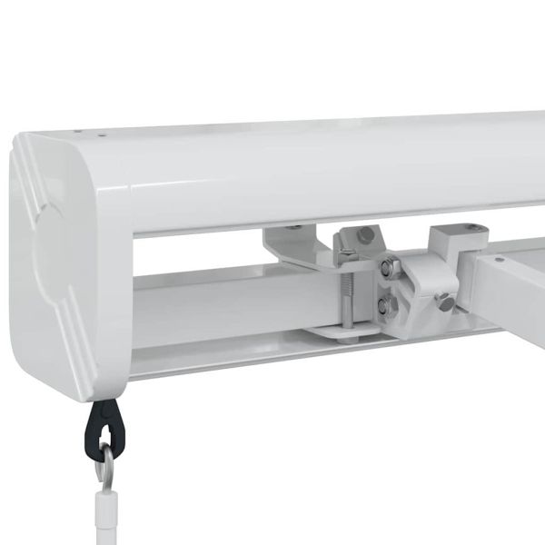 Рамка за сенник Бяло 450 × 300 cm Алуминий