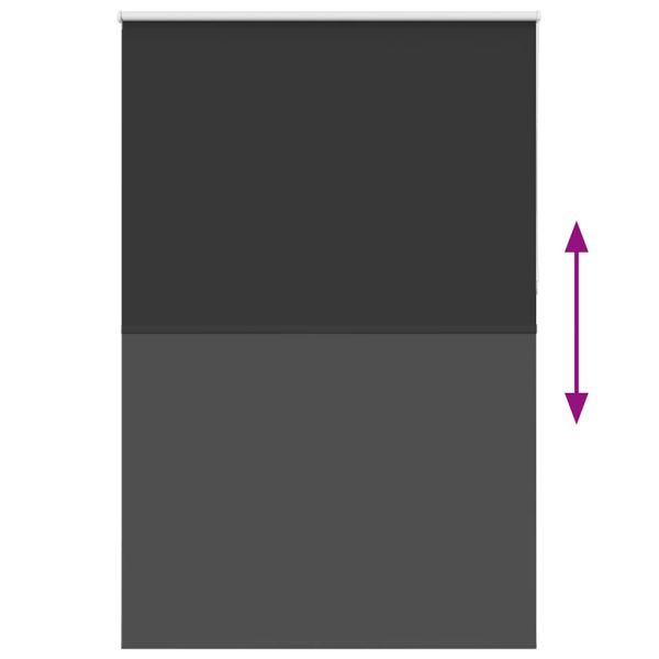 Ролетна щора Blackout Black 165x210 cm Ширина на плата 161,6 cm