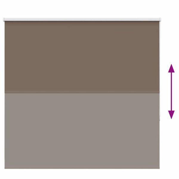 Ролкова щора Blackout Кафе 145x130 см Ширина на плата 141,6 см