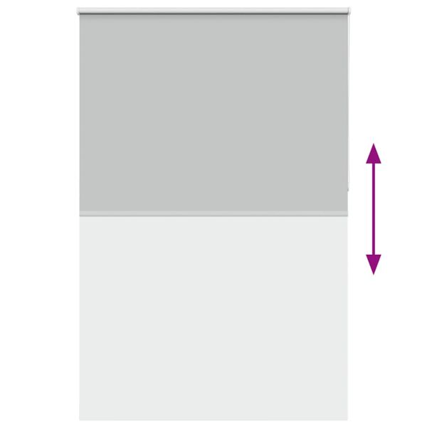 Ролкова щора Blackout Светло сиво 150x230 см Ширина на плата