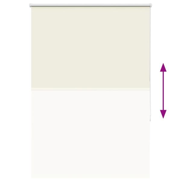 Ролкова щора белезникав 105x130 см Ширина на плата 100,7см