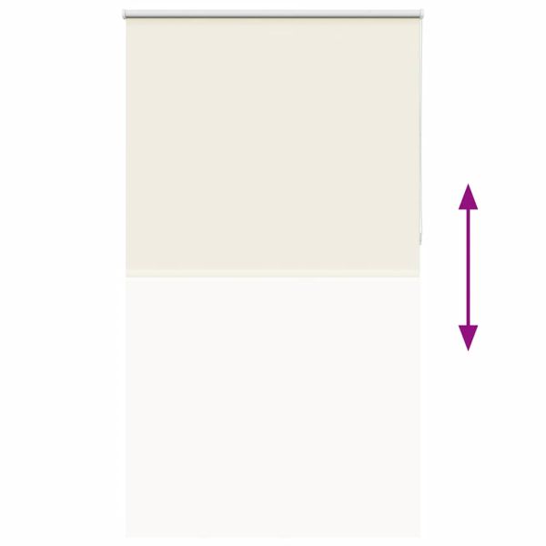 Ролкова щора белезникав 120x230 см Ширина на плата 116,6см