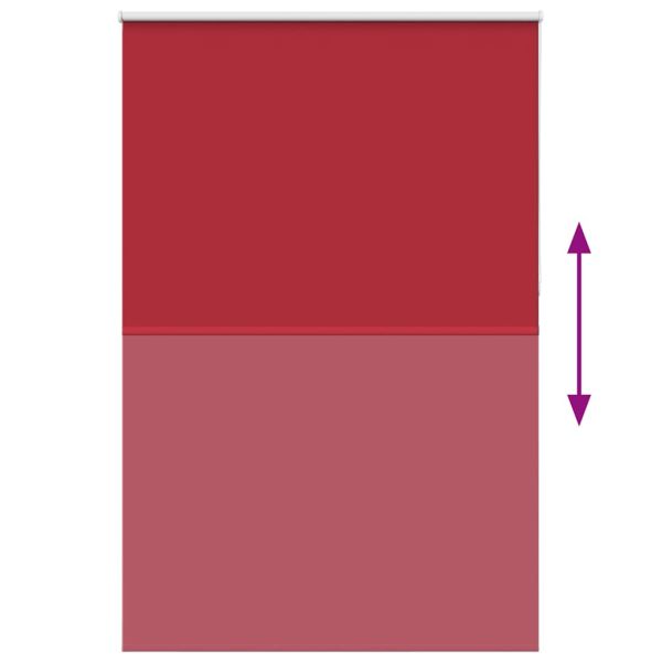 Ролкова щора Blackout червен 155x230 см Ширина на плата 151,6см