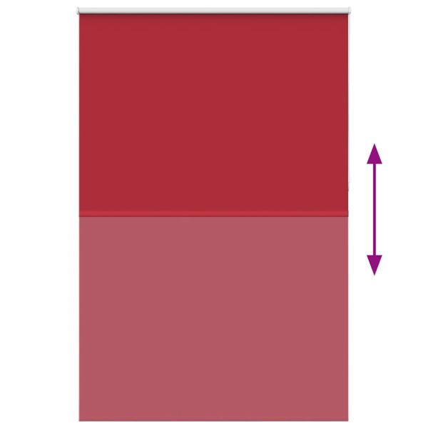 Ролкова щора Blackout червен 165x230 см Ширина на плата 161,6см