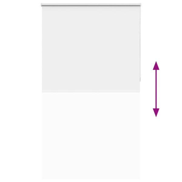 Ролкова щора Blackout бял 125x230 см Ширина на плата 121,6 см