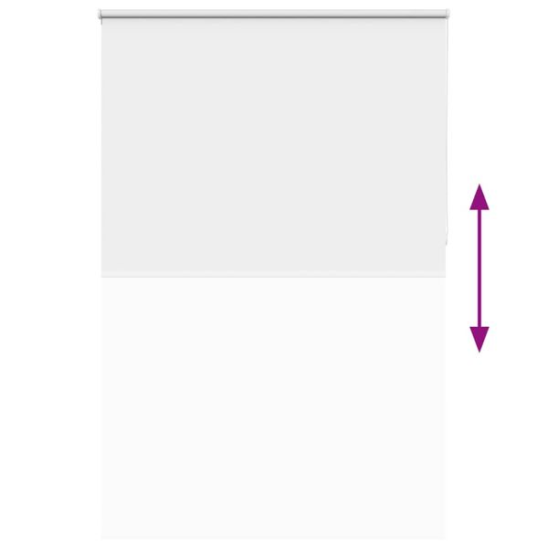 Ролкова щора Blackout бял 160x230 см Ширина на плата 156,6 см