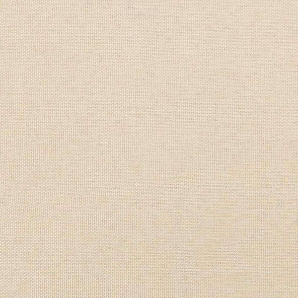 Боксспринг легло с матрак, кремаво, 120x190 см, плат