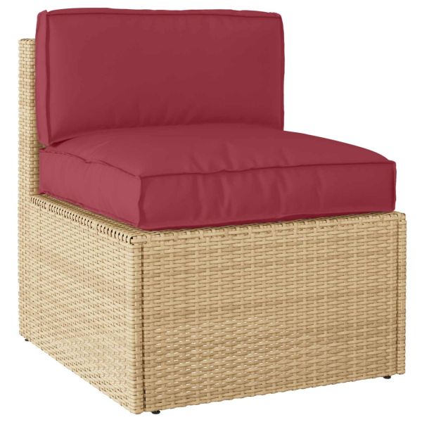 Комплект възглавници за палет 2 pcs Крем Оксфордска тъкан