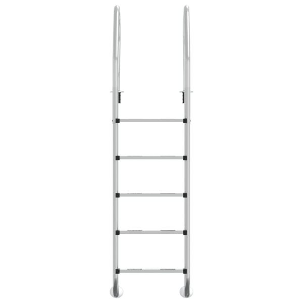 Стълба за басейн 54x38x211 см неръждаема стомана 304