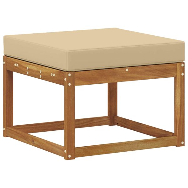 Комплект дивани с възглавница 7 pcs Натурален и Бежов